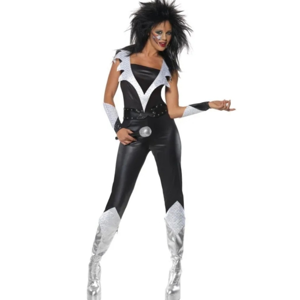 Women's 70's Disco Glam Rock Chick Costume